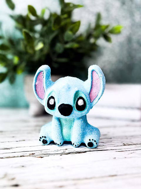 Bombe de bain | Alien bleu hawaïen avec surprise