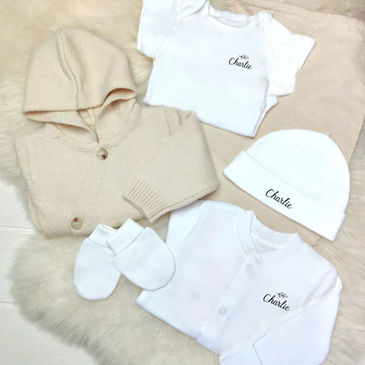 Pyjama naissance coton bio – Image 3