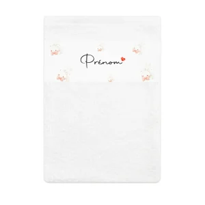 Gant de toilette personnalisable | Lapin Kawaï