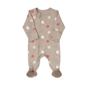 Pyjama à pattes en Tencel™ | Biscuits au clair de lune