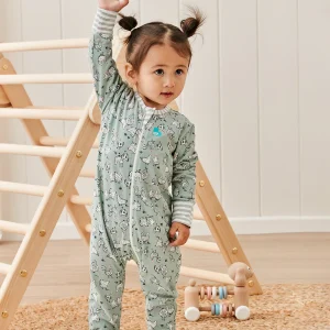 Love To Dream™ Barboteuse sans pieds Chicken Race Olive