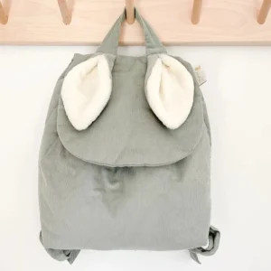 Sac à dos lapinou Velours kaki