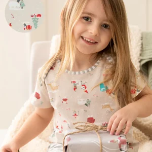 Ensemble pyjama à manches courtes pour enfants Love To Dream™ Snow Party