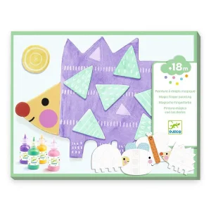 Peinture à doigts magique | Petites formes