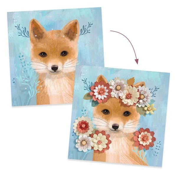 Tableau 3D à créer | Couronnes de fleurs – Image 2