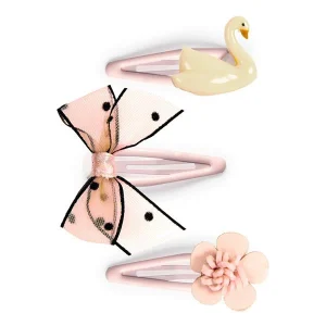 Trio de barrettes pour enfant | Violette