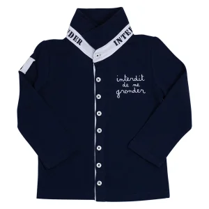 Haut col montant Interdit De Me Gronder Duo Marine