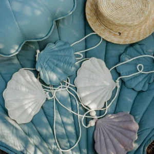 Guirlande coquillages – Bleu