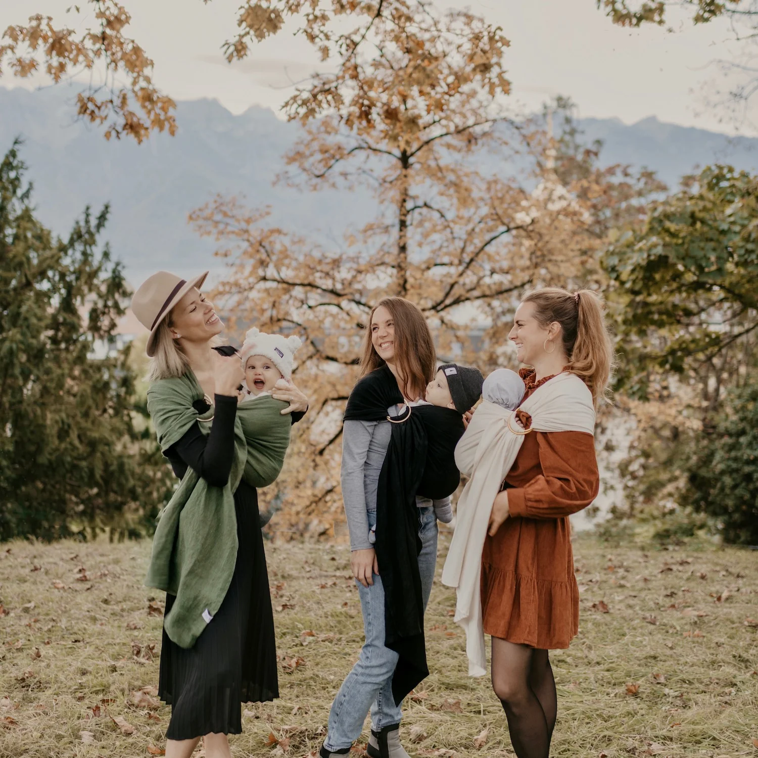 Ring Sling en Coton Crème – Image 3