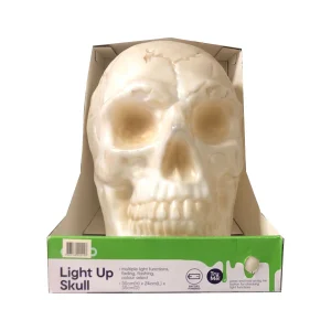 Crâne géant avec son et lumière