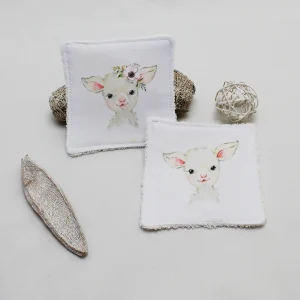 Lingette lavable "Agneau"