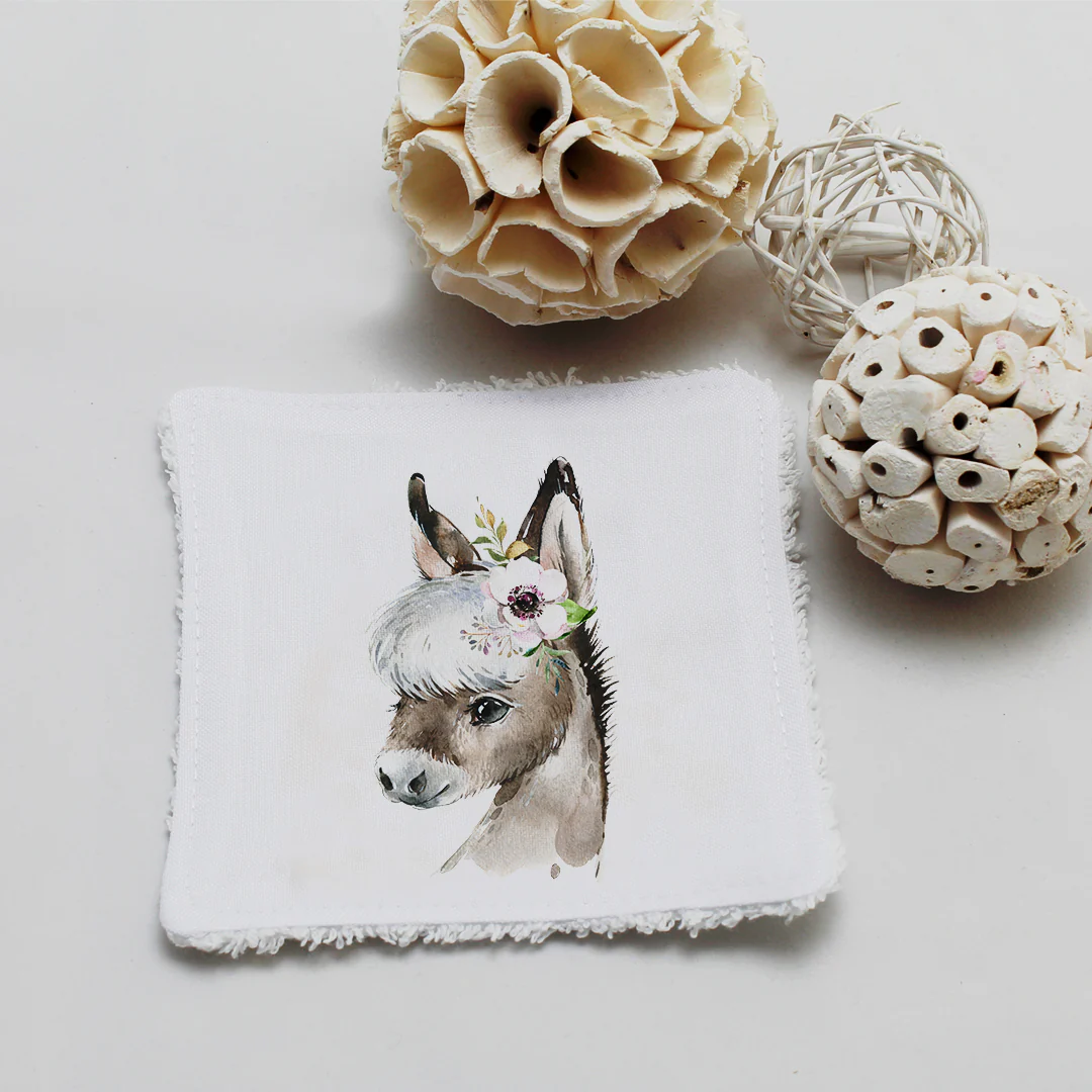 Lingette lavable "Âne" – Image 3