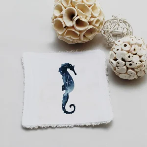 Lingette lavable Constellation Hippocampe