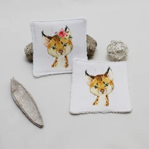 Lingette lavable "Lynx"