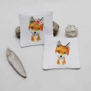 Lingette lavable Renard