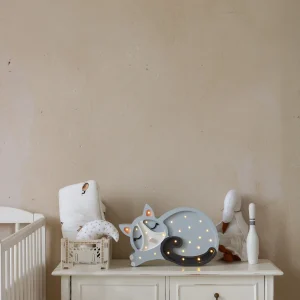 Lampe veilleuse en bois – Chat