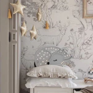 Lampe veilleuse en bois – Faon