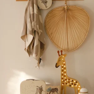 Lampe veilleuse en bois – Girafe