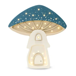 Lampe veilleuse en bois – Champignon