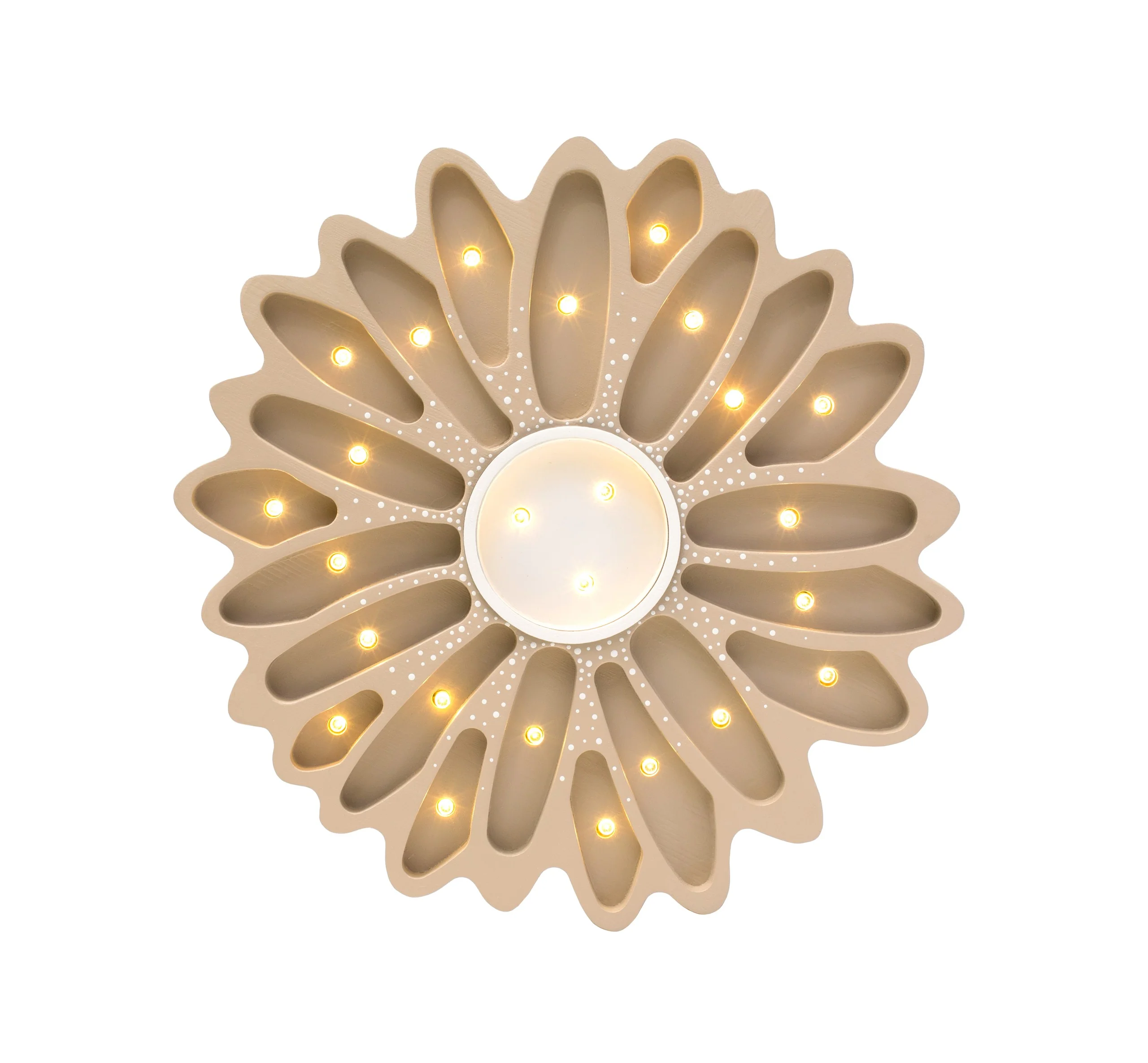 Lampe veilleuse en bois – Marguerite – Image 8
