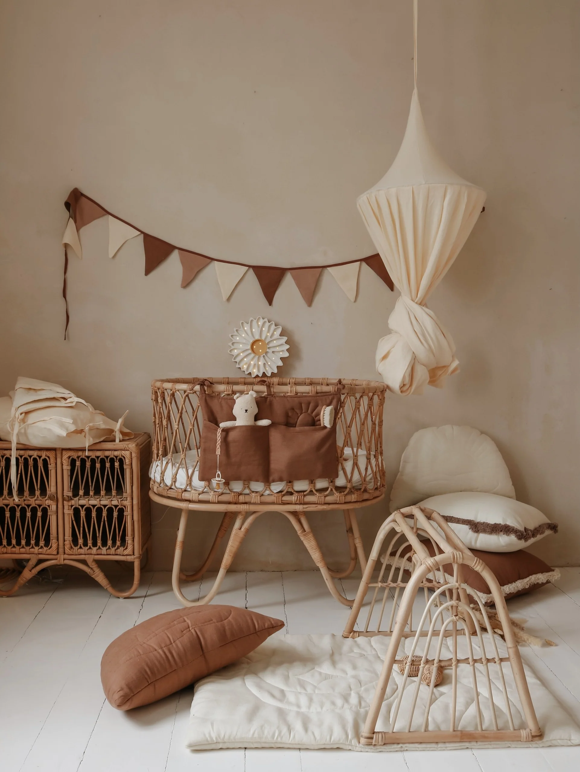 Lampe veilleuse en bois – Marguerite – Image 3