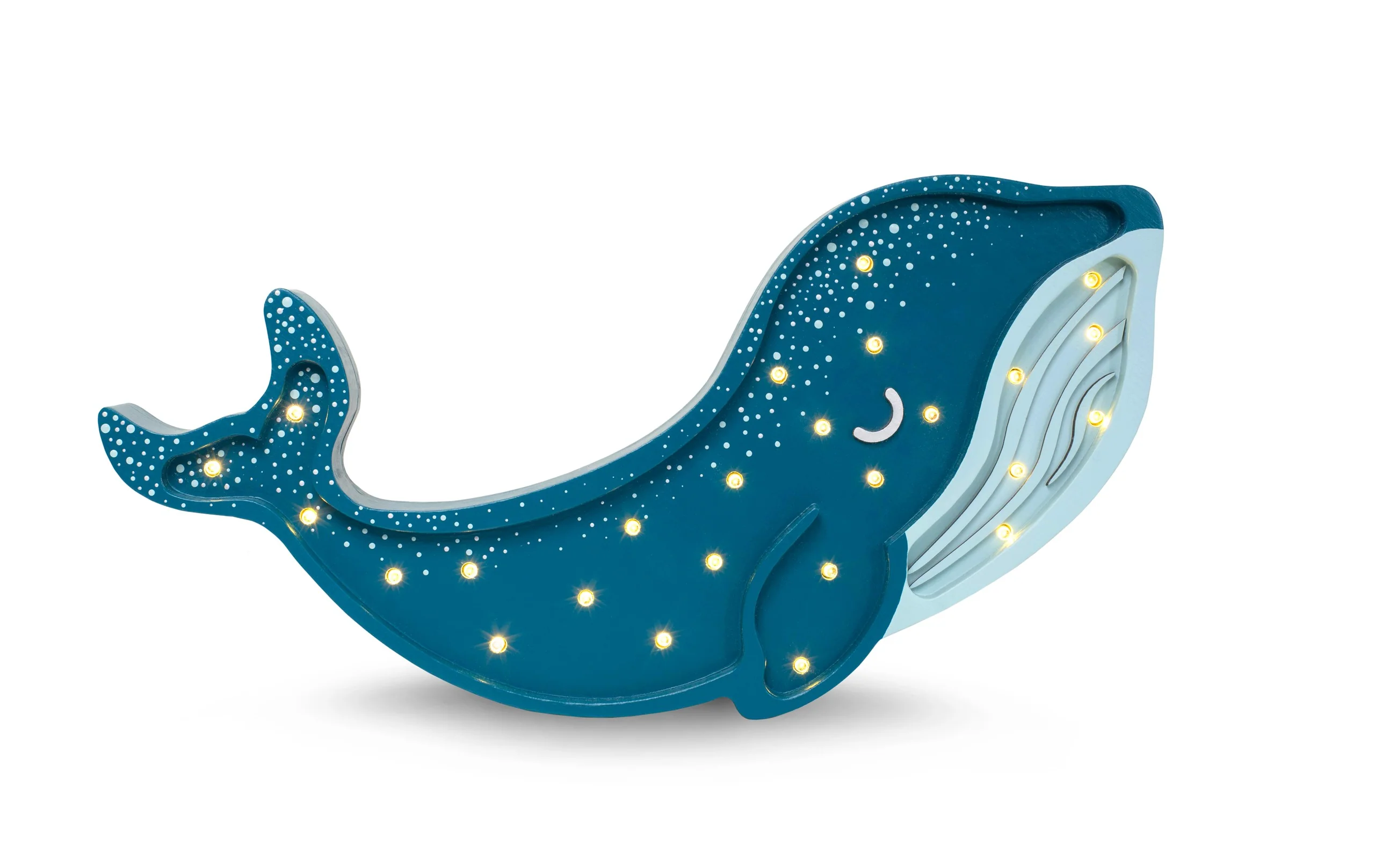 Lampe veilleuse en bois – Baleine – Image 6