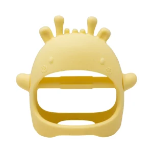 Mitaine de dentition | Girafe jaune