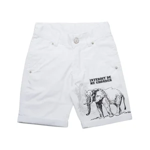Short Interdit De Me Gronder Luck blanc