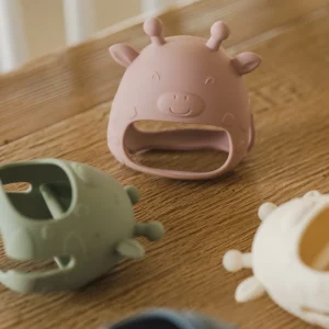 Mitaine de dentition en silicone | Girafe