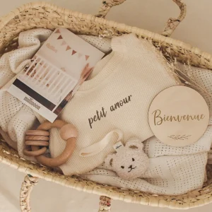 Coffret naissance beige petit amour 4 articles