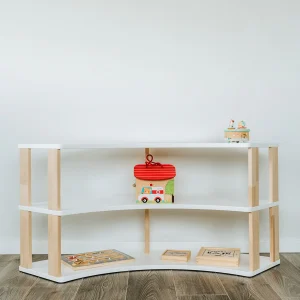 Modular Montessori Shelf Arch - 3 Shelves