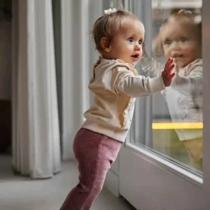 Pantalon velours évasé