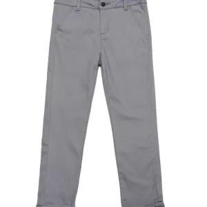 Pantalon chino gris garçon fête
