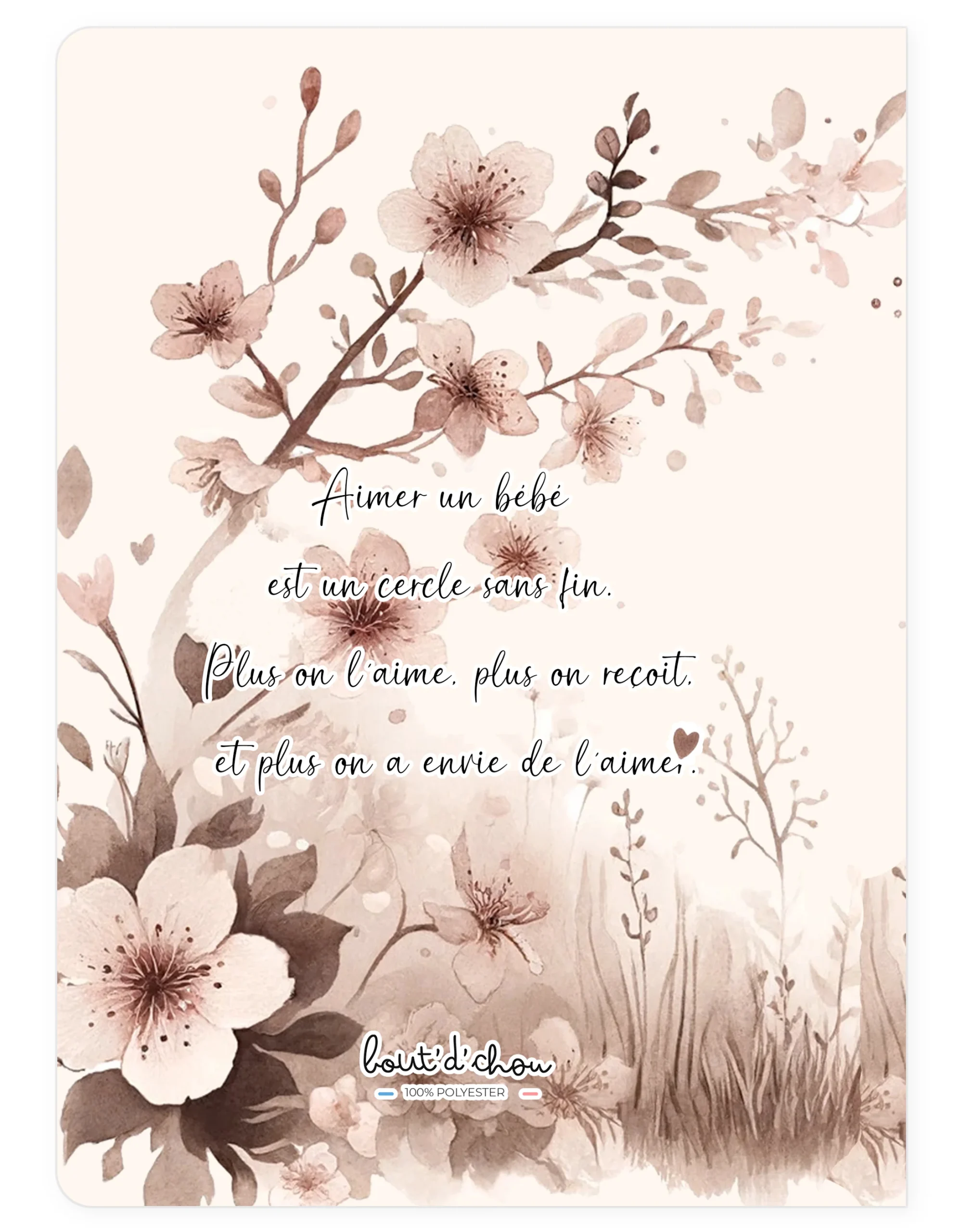 Protège carnet de santé personnalisable "SPRINGS DEAR" – Image 2