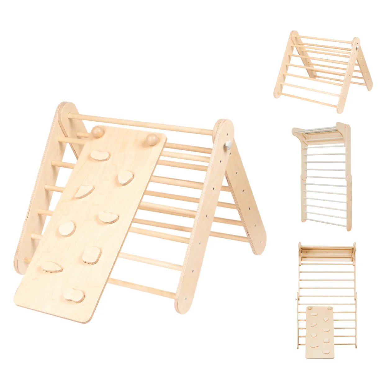 Rampe pour triangle d’escalade Pikler – double face – Image 3