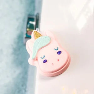 Bombe de bain avec figurine | Jujube de Licorne