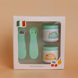 Ensemble de purée gelato Tiny Tummies  | Cerise & citron