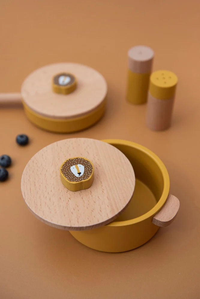 Dinette du Lion Explorateur en Bois FSC® – Jeu d'Imitation – Image 2